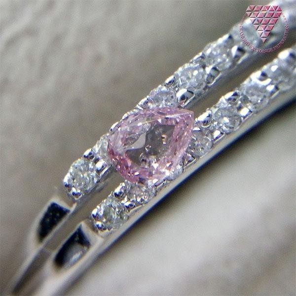 0.046 ct Fancy Pink Pear SI2 CGL ダイヤモンド ルース DIAMOND EXCHANGE FEDERATION_DIAMOND EXCHANGE FEDERATION