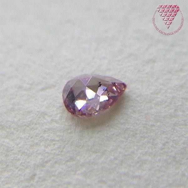 0.046 ct Fancy Pink Pear SI2 CGL ダイヤモンド ルース DIAMOND EXCHANGE FEDERATION_DIAMOND EXCHANGE FEDERATION