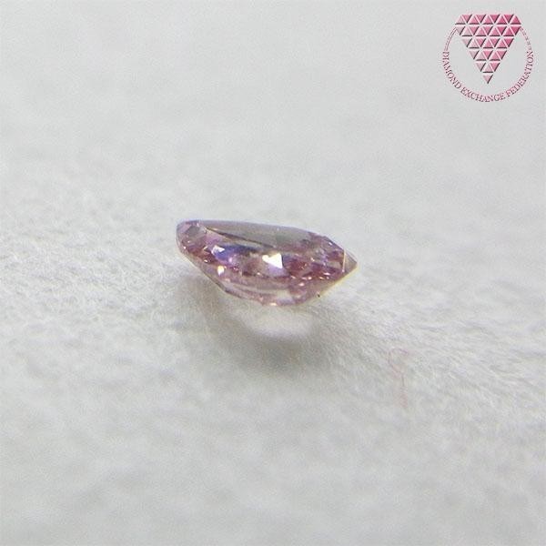 0.046 ct Fancy Pink Pear SI2 CGL ダイヤモンド ルース DIAMOND EXCHANGE FEDERATION_DIAMOND EXCHANGE FEDERATION