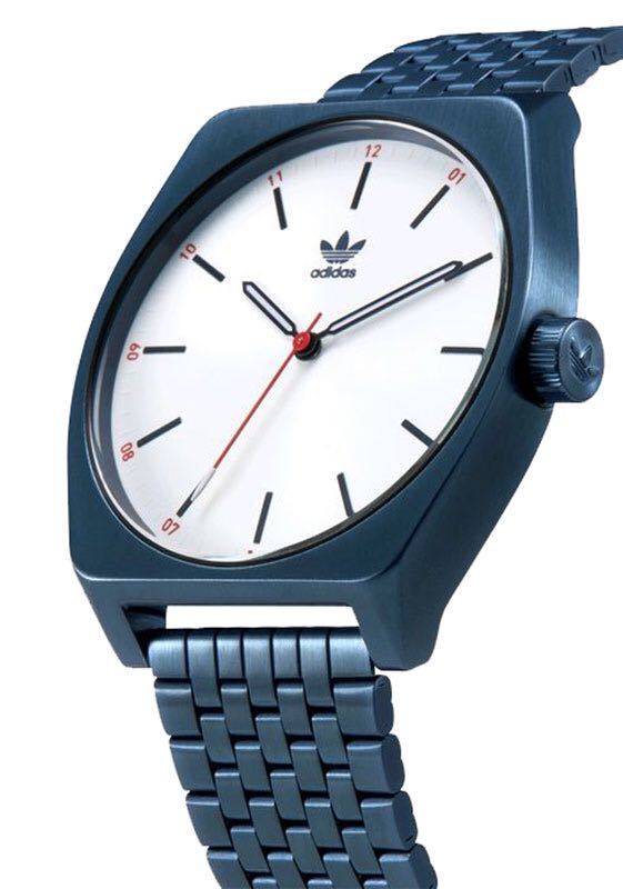 adidas アディダス PROCESS_M1 Watch アナログ 腕時計 ネイビー/ホワイト_画像2