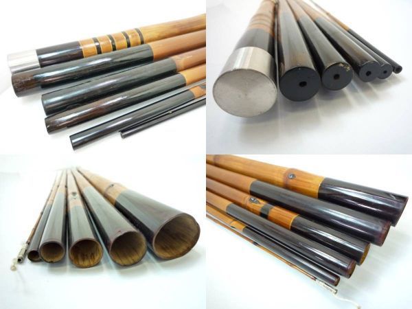 骨董品 黙水銘 銘竿 在銘 銘有 刻印 和竿 竹竿 6本継 艶々絶品 骨董品 黙水銘 銘竿 在銘 銘有 刻印 和竿 竹竿 6本継 艶々絶品