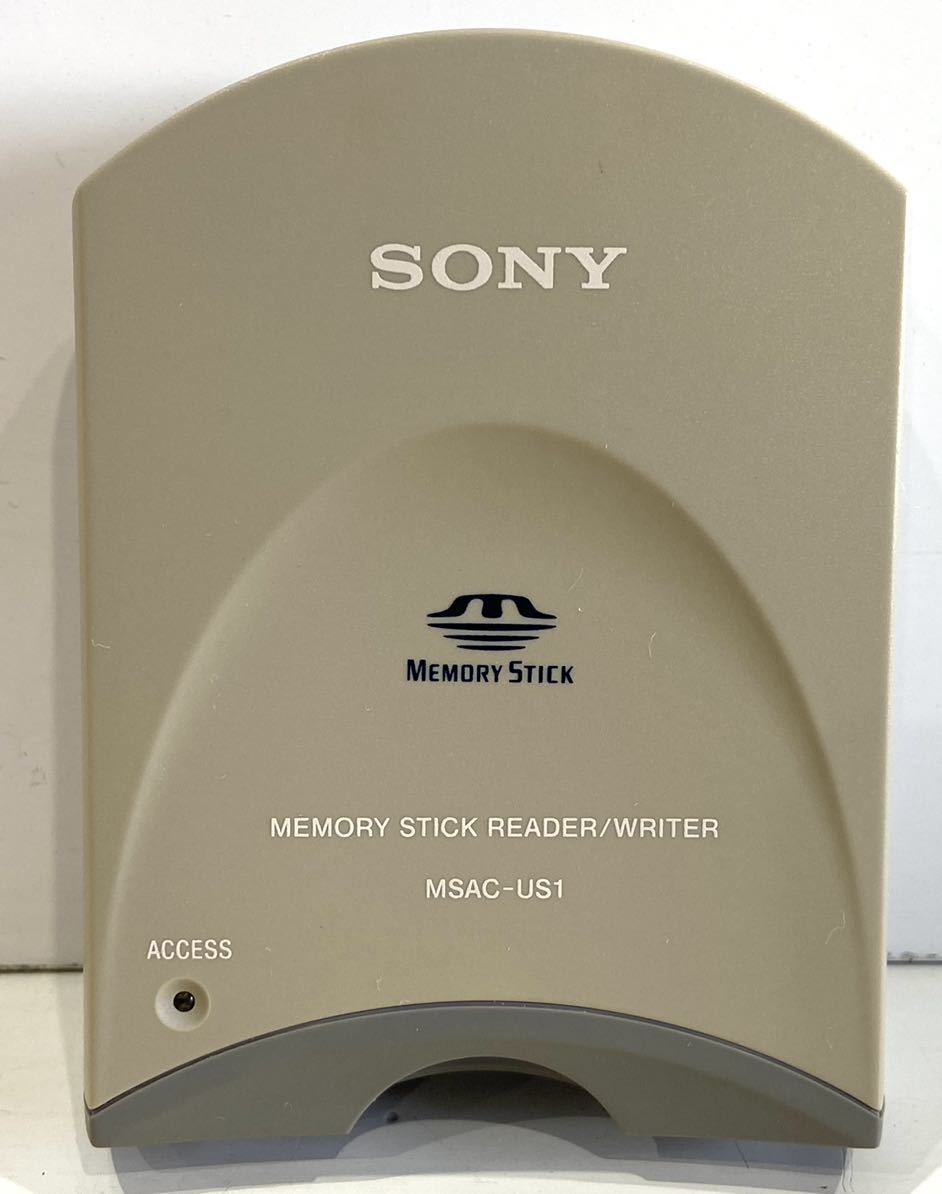 210424C☆ SONY MEMORY STICK READER/WRITER MSAC-US1 ♪配送方法＝ヤフネコ宅急便♪_画像2