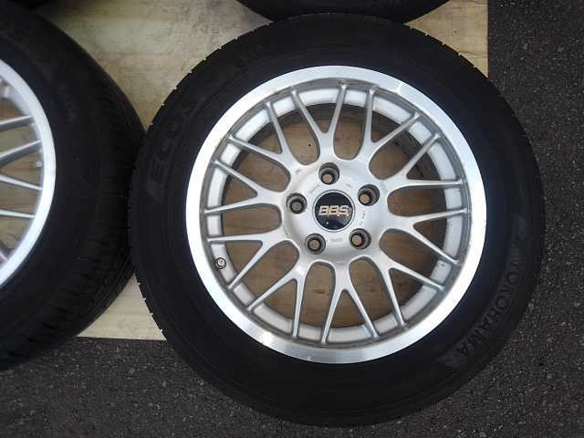 〇BBS 鍛造 FORGED RGⅡ/OPEN RG312 215/55R16 7J 5H/PCD114.3 IS+40 夏タイヤ付ホイールセット ルミオン,プリウスα,セレナ,リーフ等に〇_画像6