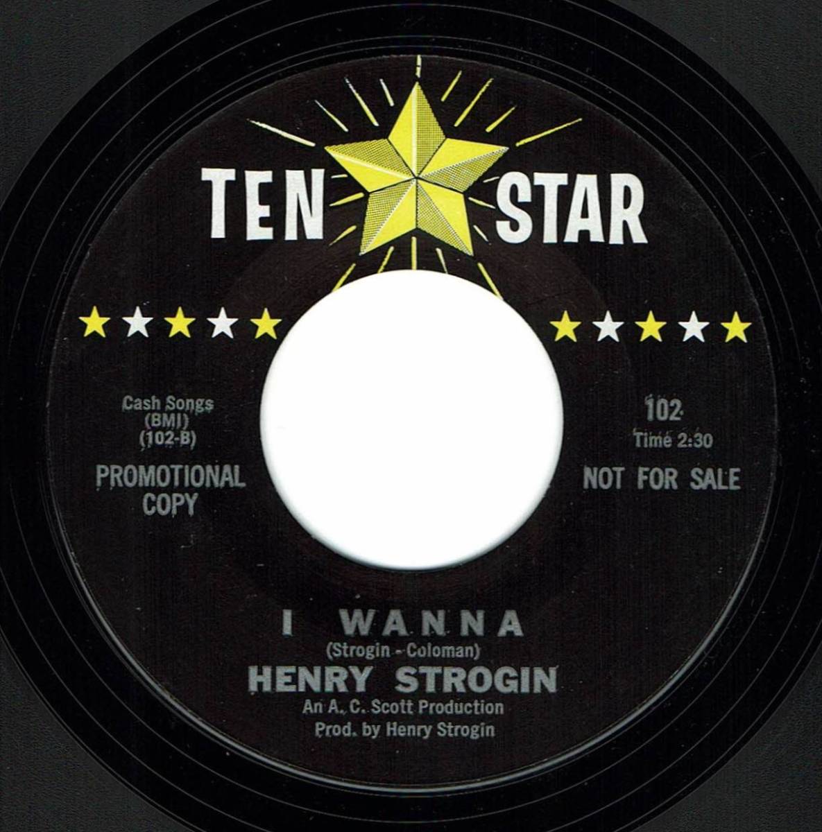 Henry Strogin / Love Insurance ♪ I Wanna (Ten Star) _画像2