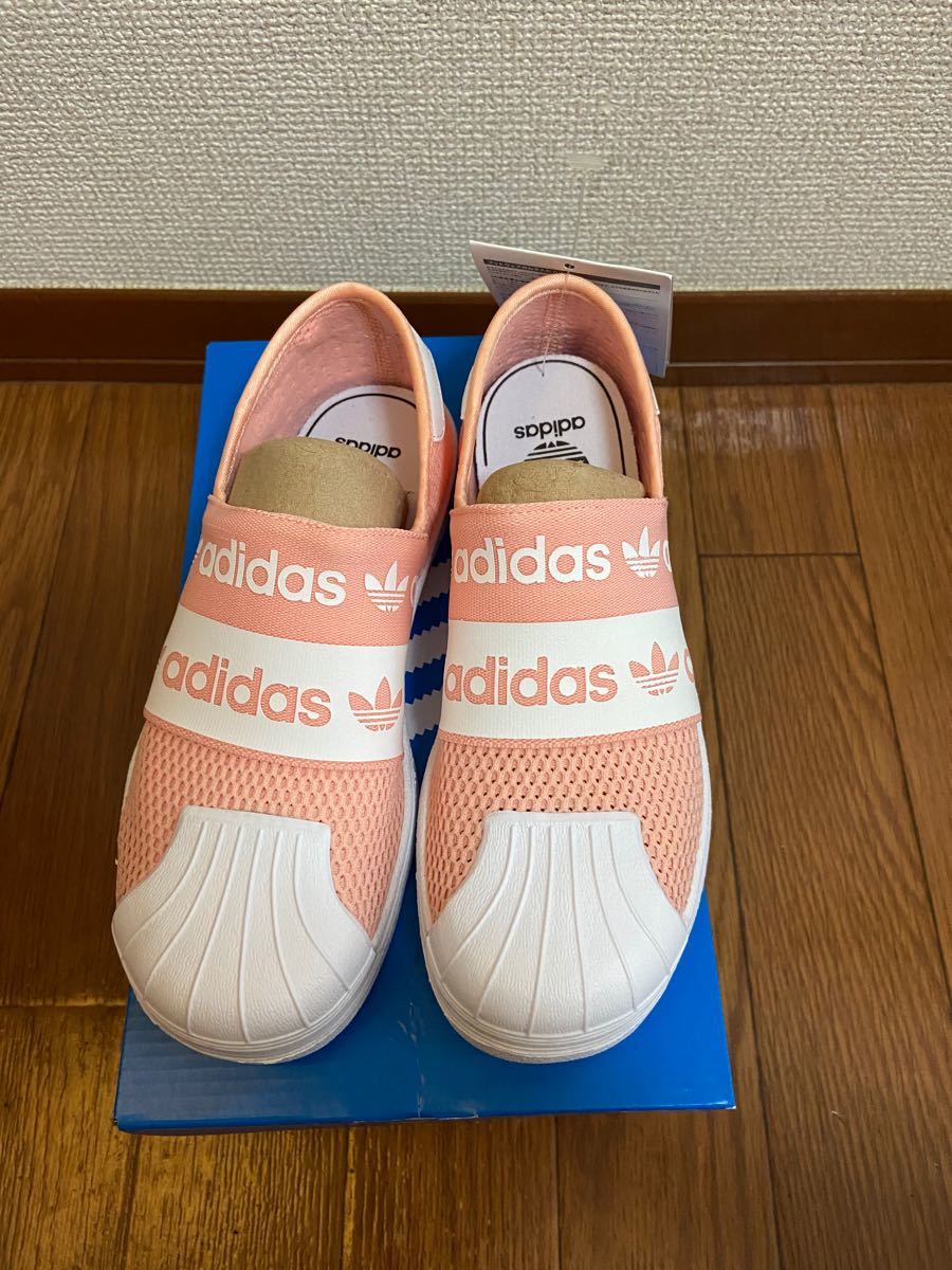 アディダス adidas スニーカー  SST SMR 360 C  キッズ グローピンク 20センチ