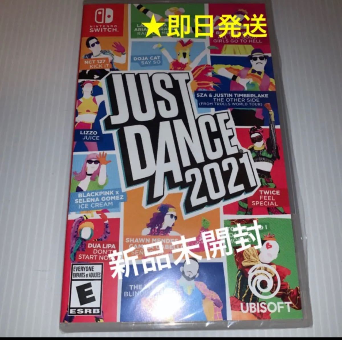  Just Dance 2021 switch ソフト 北米版 ★新品未開封