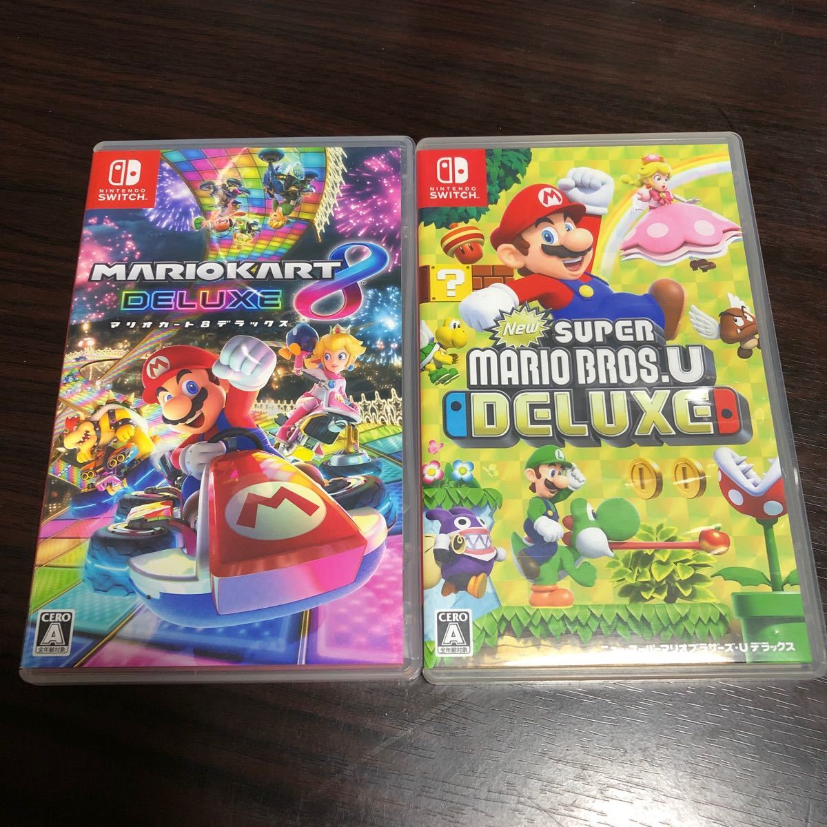 Switch ソフト☆3つセット スーパーマリオデラックスU 3Dコレクション