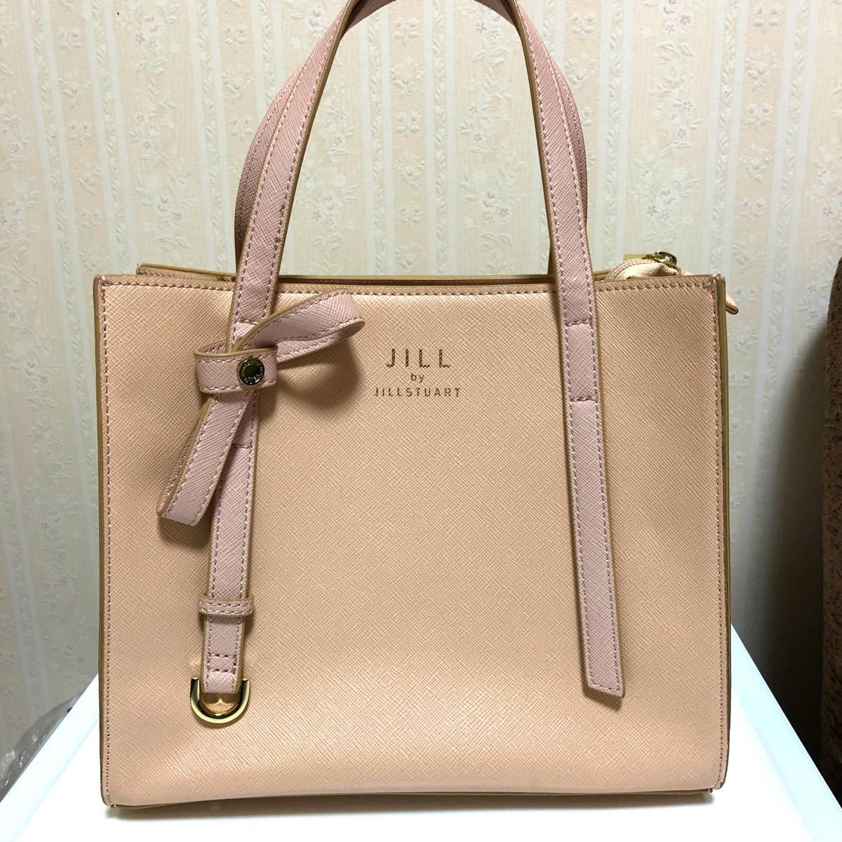 【JILL by JILLSTUART】 USEFUL TOTE MINI BAGジルスチュアート 本革 2way ハンドバッグ