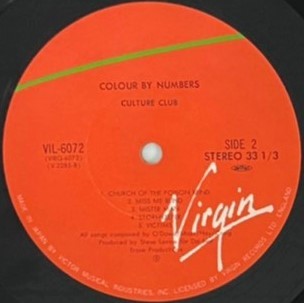 ♪試聴♪Culture Club / Colour By Numbers_画像4