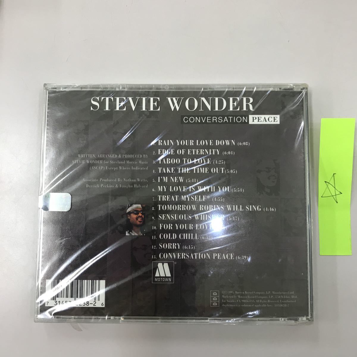 CD 輸入盤未開封【洋楽】長期保存品 STEVIE WONDERS