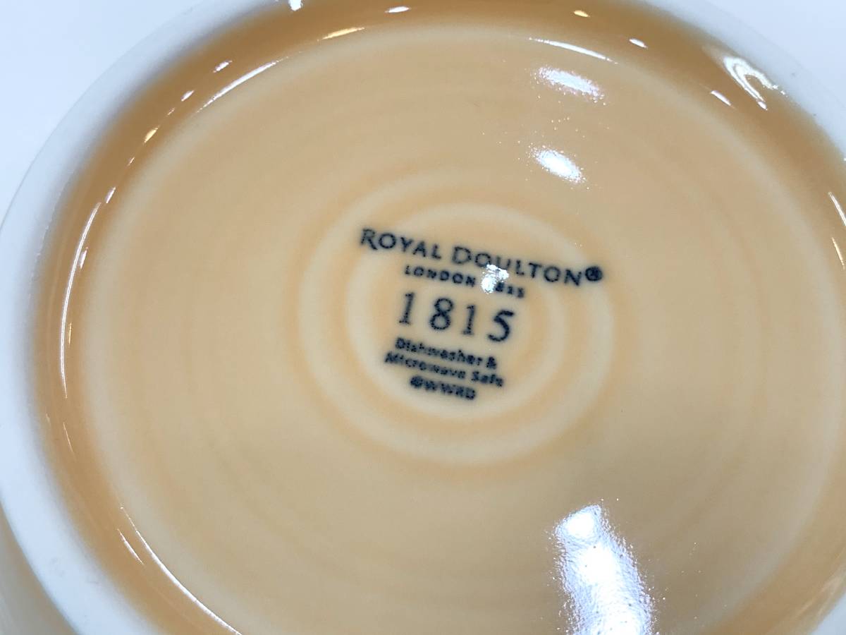 未使用品□ROYAL DOULTON ロイヤルドルトン 1815 TAPAS DISH タパス ディッシュ 12cm 5in 8枚セットその1 管理2104_画像5