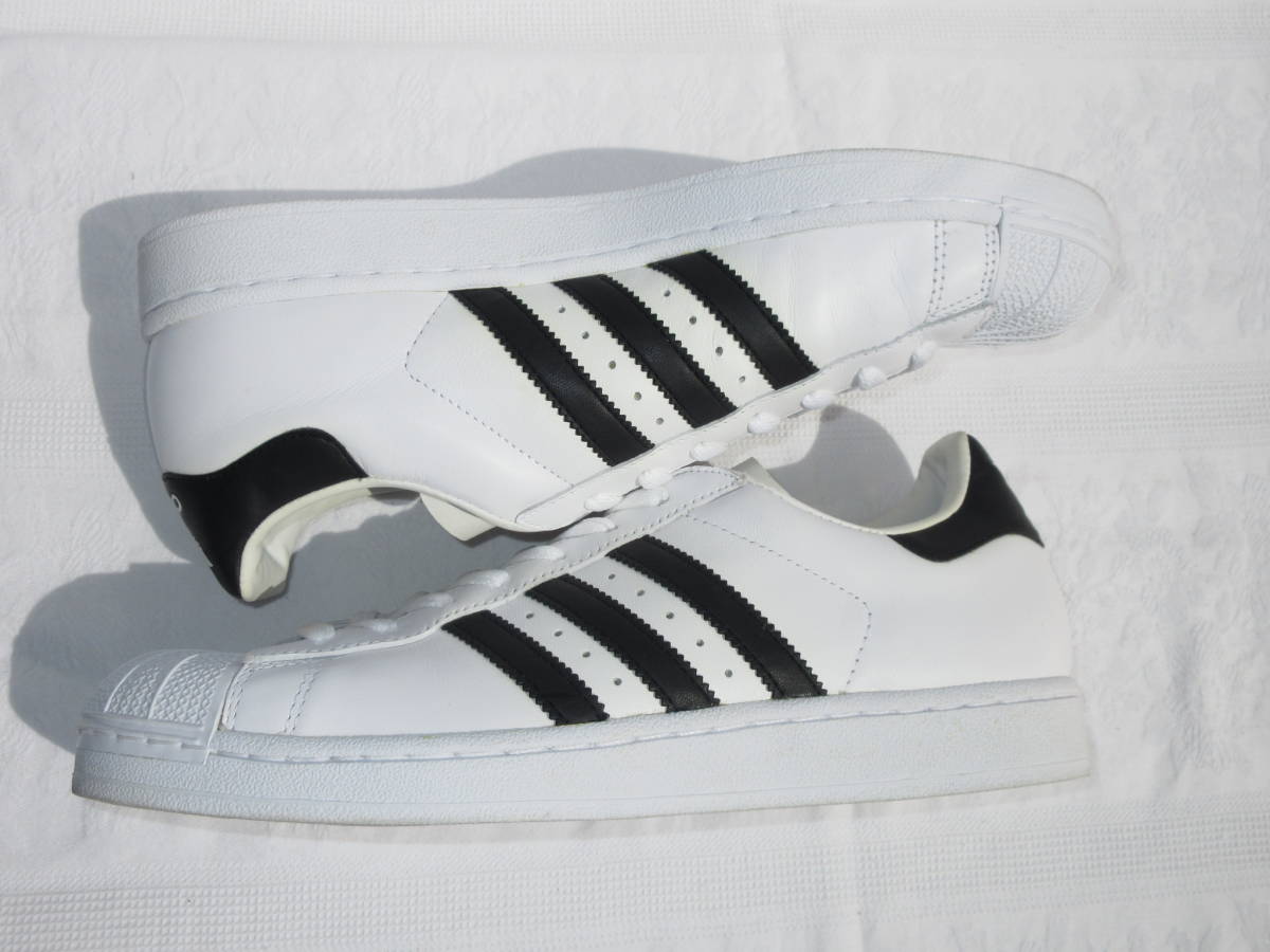 ほぼ新品 美品 中古品 adidas ヴィンテージ 金ベロ スーパースター 限定 生産終了モデル 2007年製造 アディダス オリジナルス ブラック_画像10