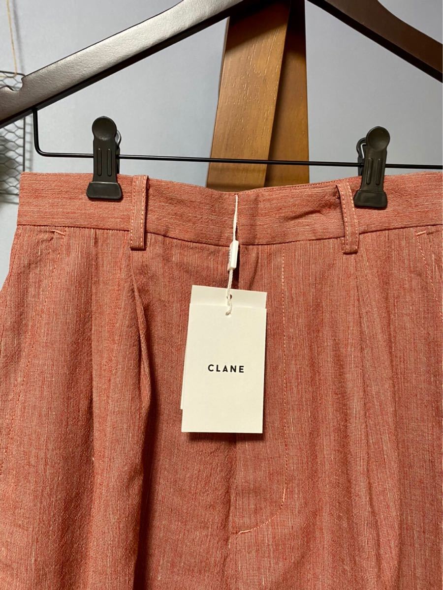 クラネCLANE紙タグ付き新品!2021年SS松本恵奈着 MIX COLOR TAPERD PTミックステーパードパンツ