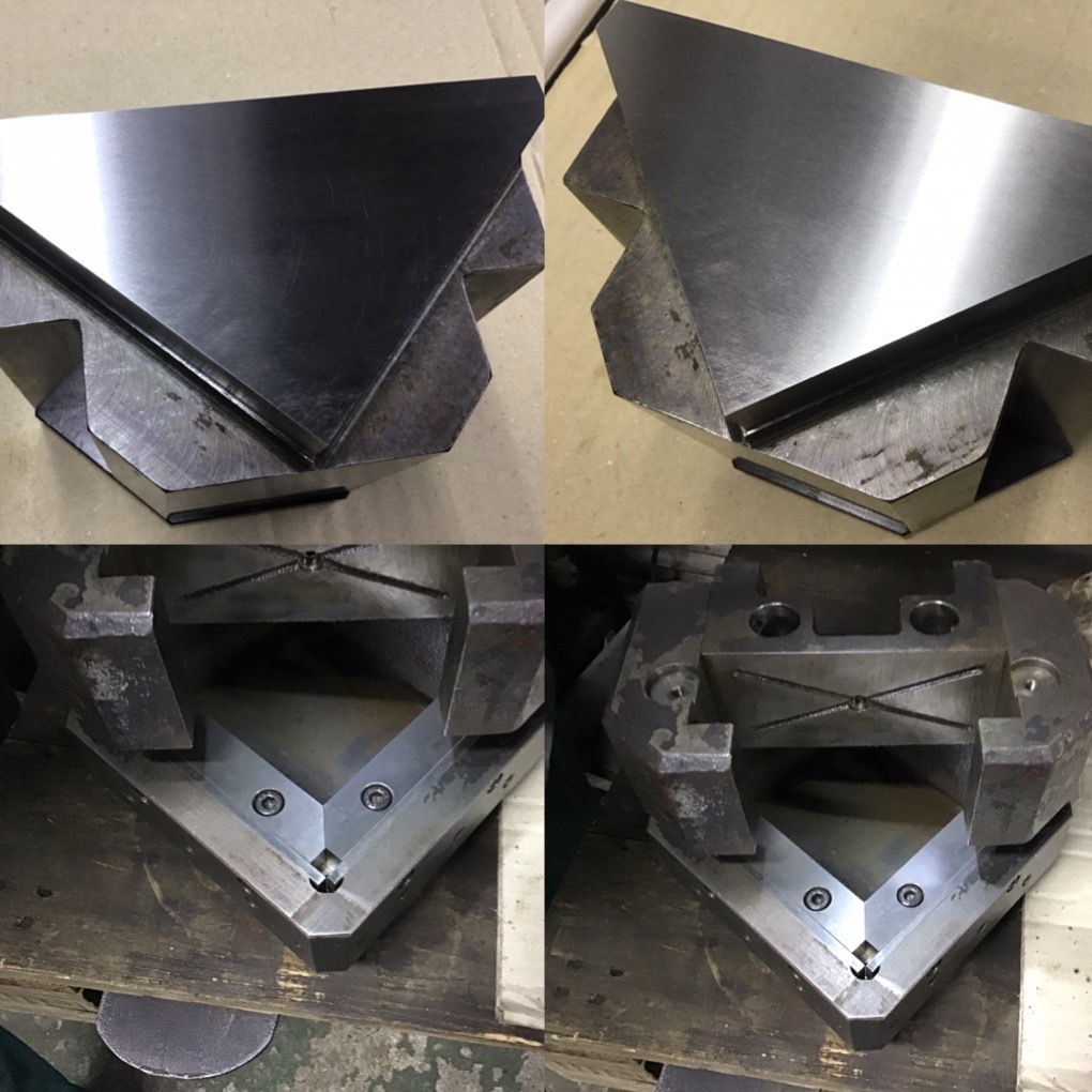コーナーカット 金型。 (動作確認済み) 切り欠き 板金加工 コーナーカット 金型。 (動作確認済み) 切り欠き 板金加工