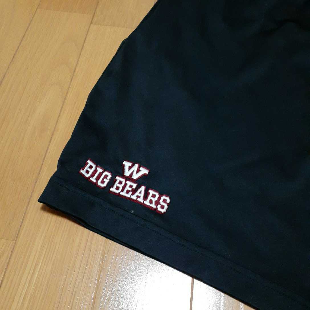 早稲田大学 BIG BEARS ハーフパンツ