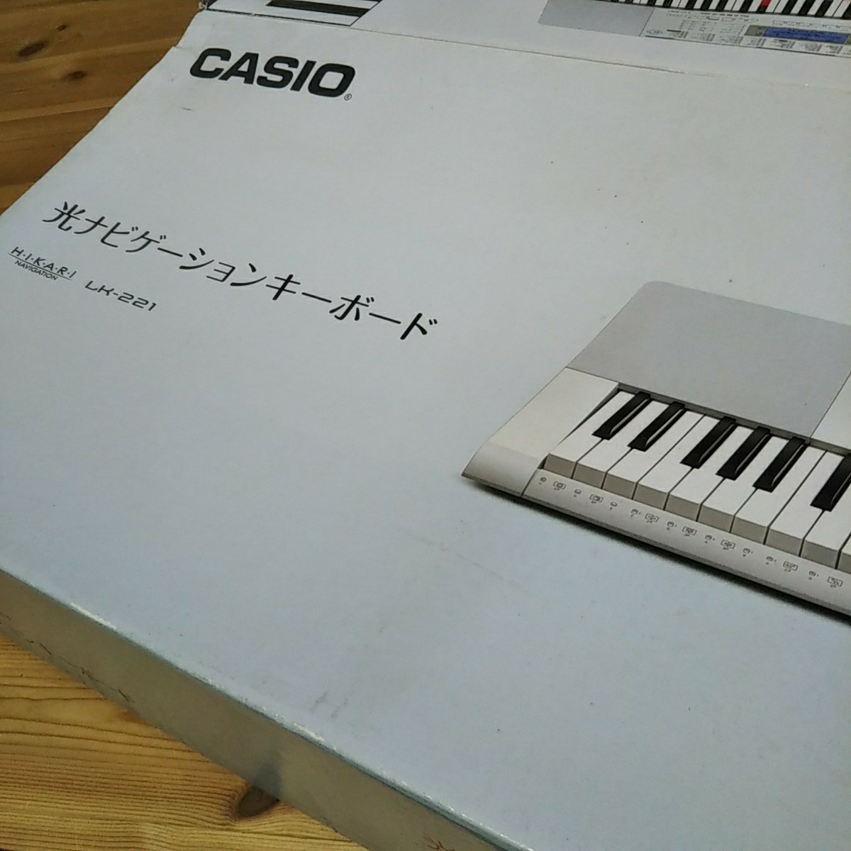 CASIO LK-221 カシオ 電子キーボード 光ナビゲーション