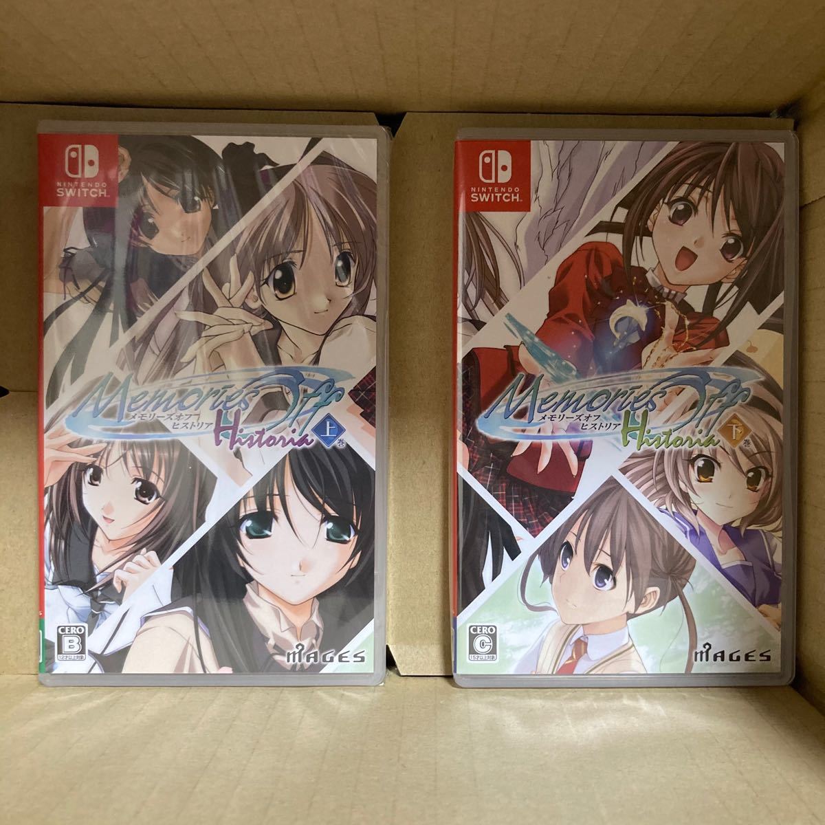 Paypayフリマ 新品未開封 ニンテンドー スイッチ メモリーズオフ ヒストリア 上巻 下巻 セット Memories Off Switch Paypayフリマ 新品未開封 ニンテンドー スイッチ メモリーズオフ ヒストリア 上巻 下巻 セット Memories Off Switch