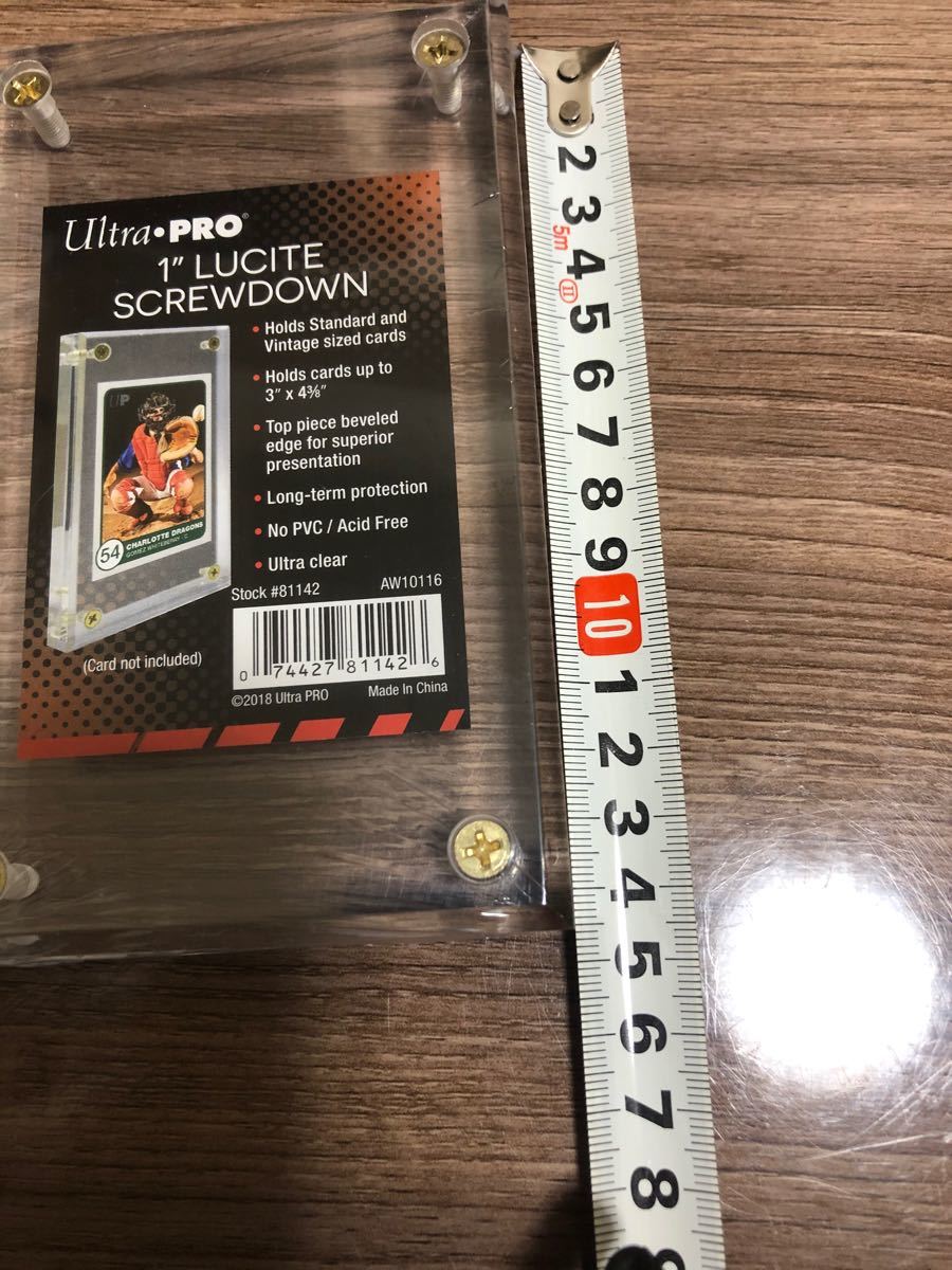 ウルトラプロ 1インチ ルサイト・スクリューダウン Ultrapro 1 Lucite