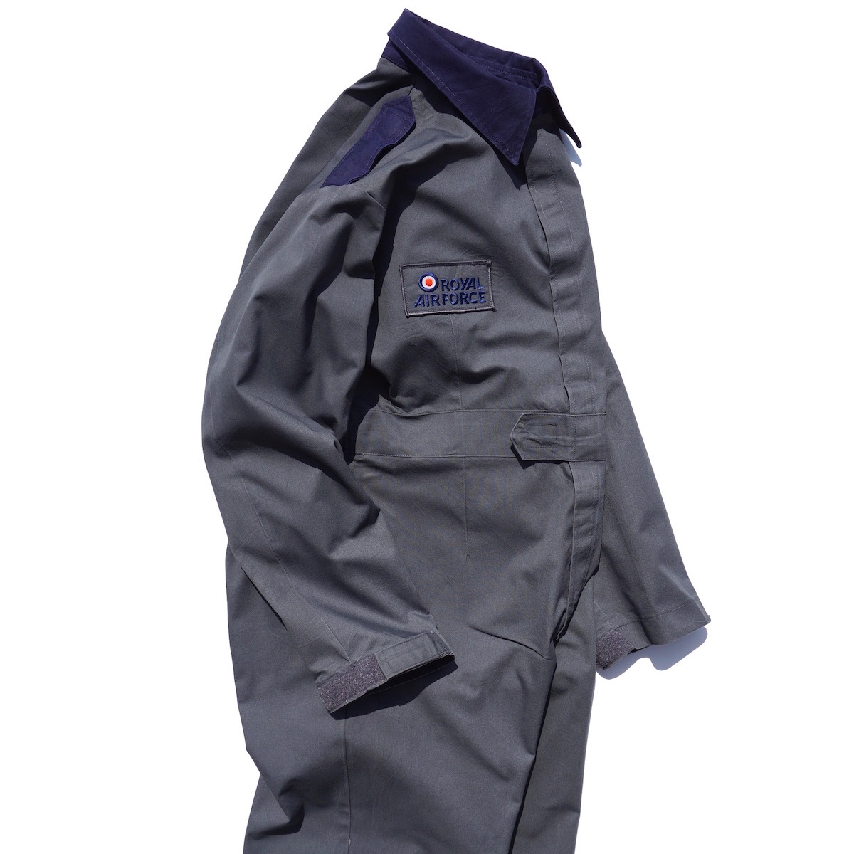 ROYAL AIR FORCE England Air Force the truth thing coverall Jump suit 170/100 gray Target Mark UKmoz all-in-one coveralls old clothes 