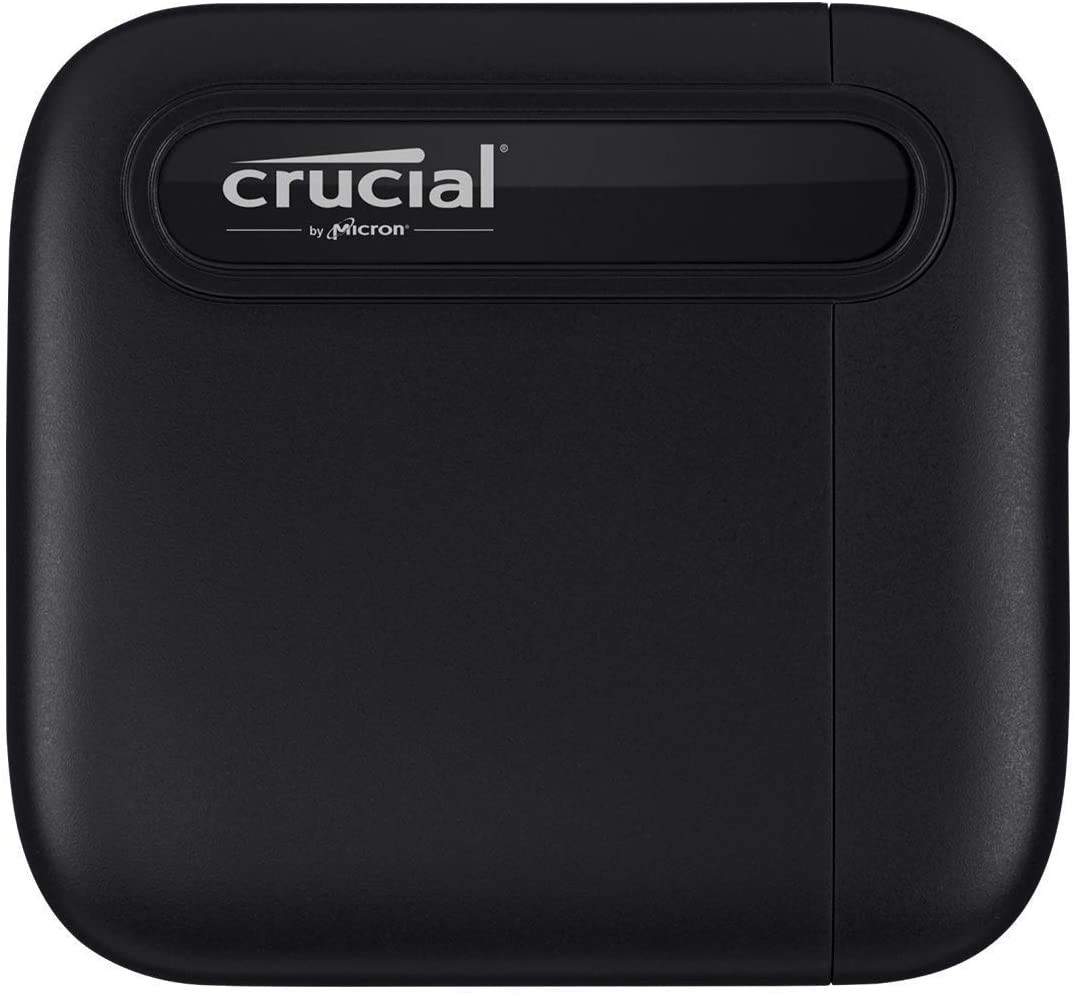 Crucial X6 外付け ポータブル SSD 500GB Type-C  CT500X6SSD9 クルーシャル