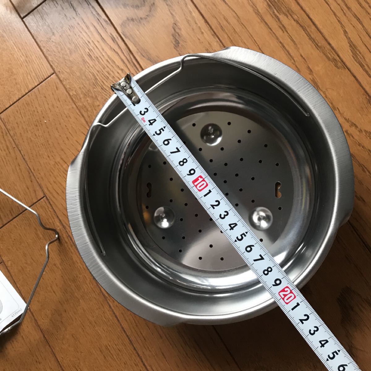 新品 未使用 ティファール 圧力鍋 蒸し器 T -FAL ステレス製 新品 未使用 ティファール 圧力鍋 蒸し器 T -FAL ステレス製