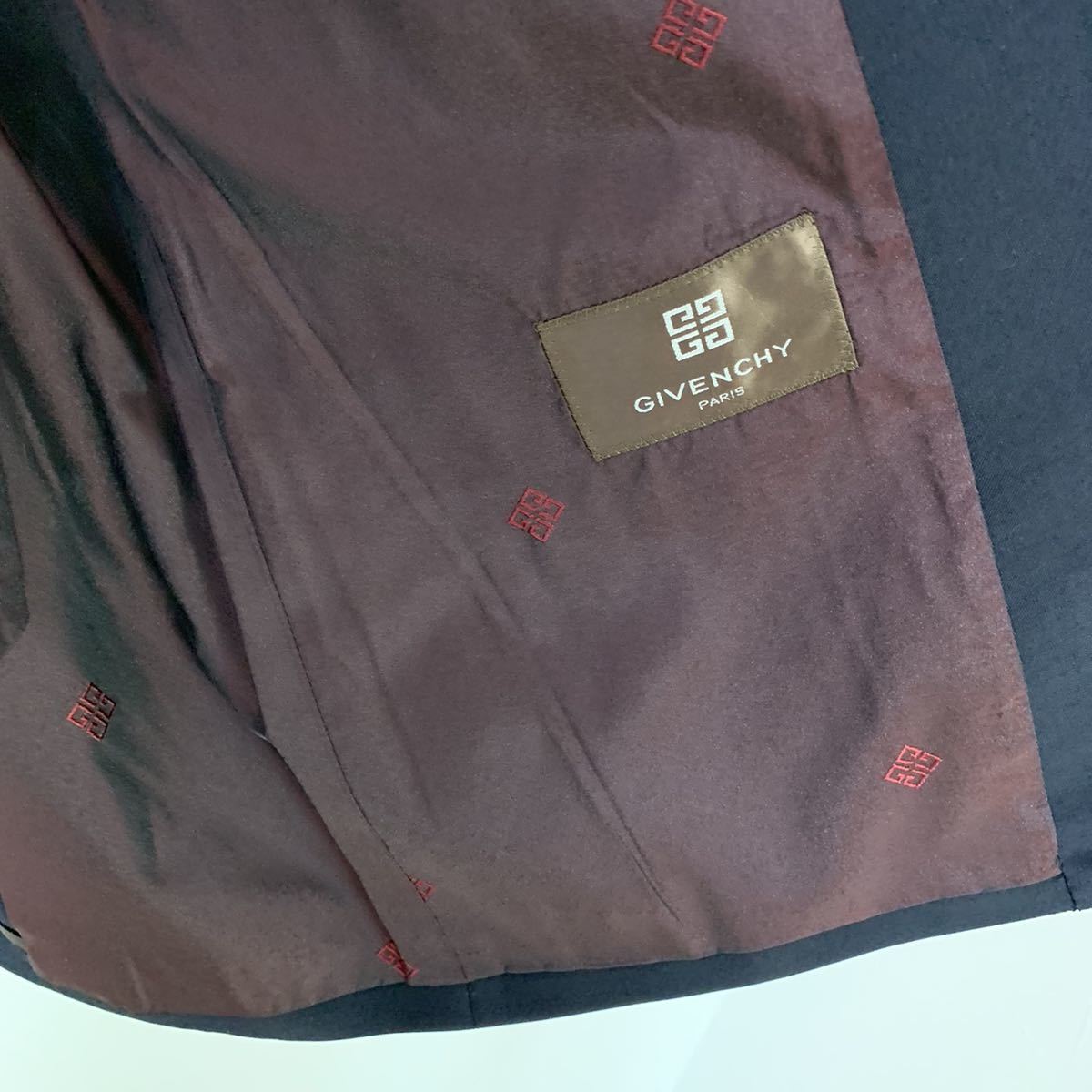GIVENCHY ジバンシー テーラードジャケット 銀ボタン ダブル GIVENCHY ジバンシー テーラードジャケット 銀ボタン ダブル