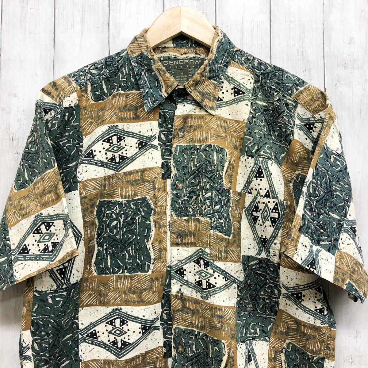 Paypayフリマ Generra Reserve ジェネラ 総柄 古着 半袖シャツ 柄シャツ アロハシャツ メンズ コットン100 Mサイズ 9 22 Paypayフリマ Generra Reserve ジェネラ 総柄 古着 半袖シャツ 柄シャツ アロハシャツ メンズ コットン100 Mサイズ 9 22