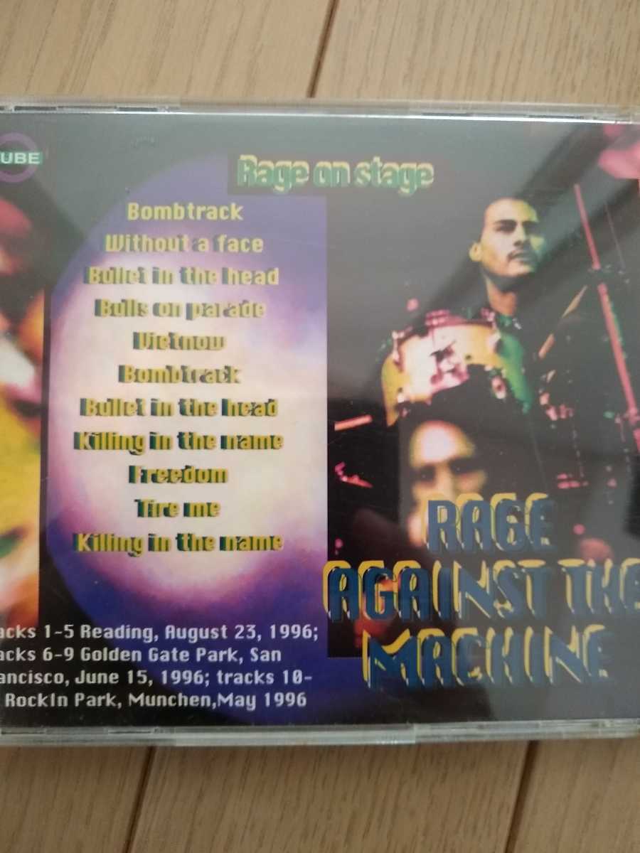 ★ RAGE AGAINST THE MACHINE ライブ音源 1996 CD 送料無料_画像2