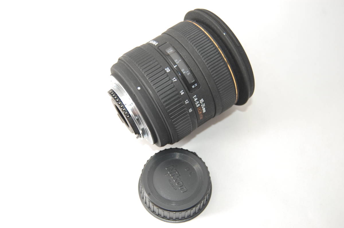 ★特選品★レンズきれい★実写確認済み★ SIGMA シグマ 10-20mm F4-5.6 EX DC HSM Nikon ニコン用 #OK-374_画像6