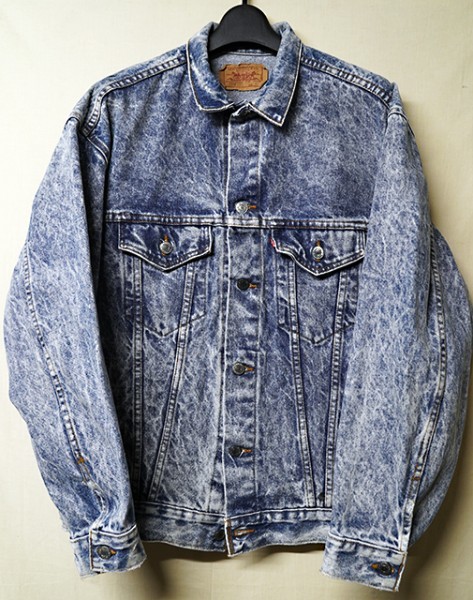 ◆80年代オリジナル ストーンウォッシュ◆Levi's リーバイス 57508-0209 デニムジャケット Made in U.S.A.◆XL◆ジージャン Gジャン◆