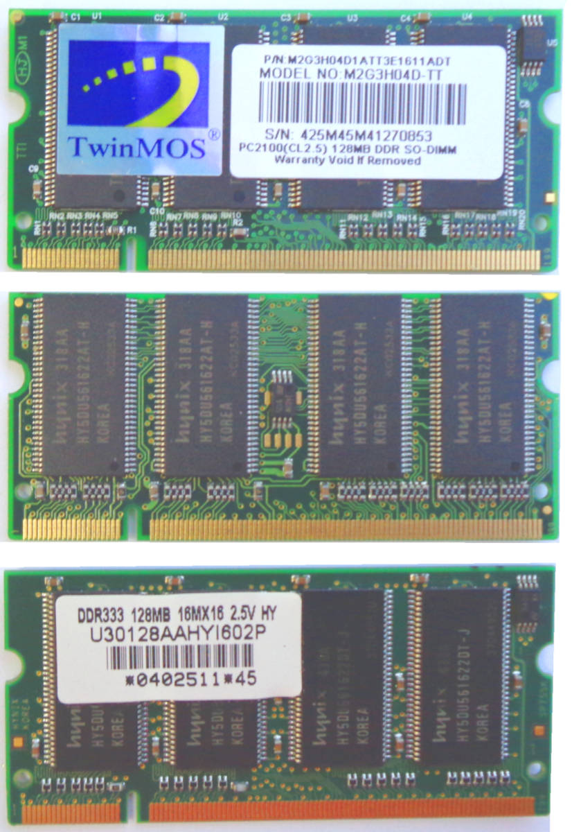  for laptop memory 128MB all sorts 