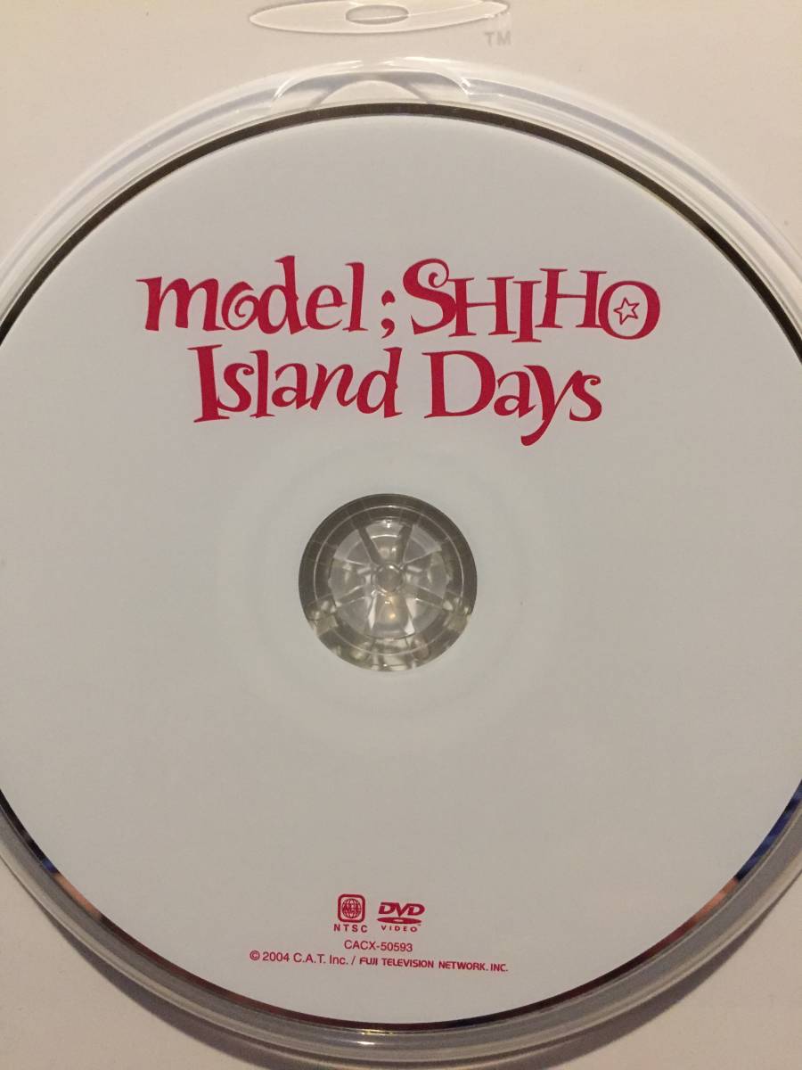 中古DVD model; SHIHO Island Days 矢野志保 ハワイ モデル 水着 秋山成勲 クリックポスト発送等_画像3