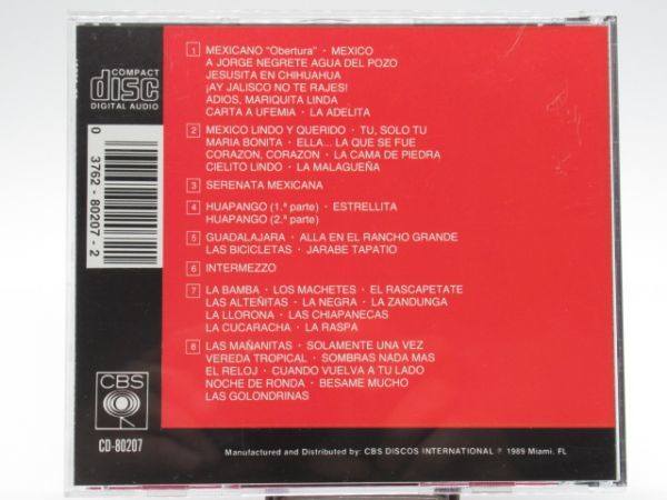 E17-14 CD CBS ルイス コボス MEXICANO LA BAMBA 他 全8曲 ブラジル音楽 ラテン サンバ BGM_画像2