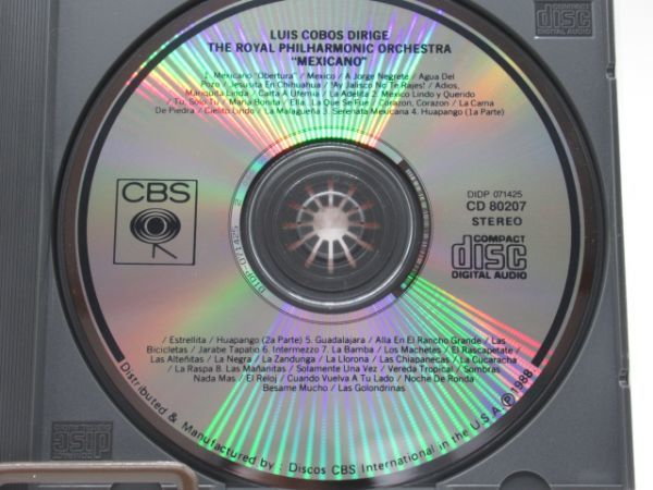 E17-14 CD CBS ルイス コボス MEXICANO LA BAMBA 他 全8曲 ブラジル音楽 ラテン サンバ BGM_画像4
