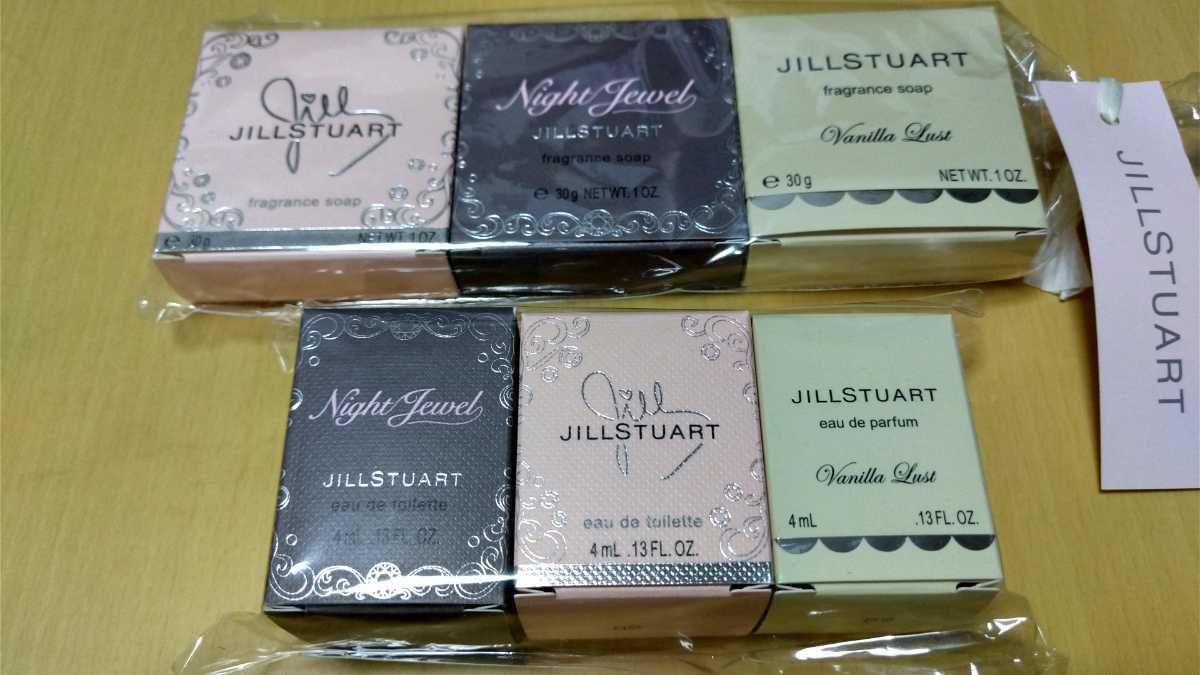 [ not for sale ] Jill Stuart [ Mini perfume & soap ] set * unused * unopened *