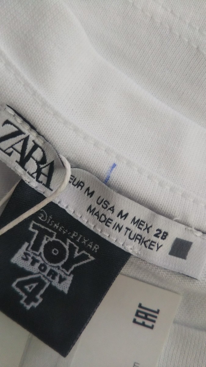 新品 ZARA Mサイズ トイストーリー Tシャツ ピクサー