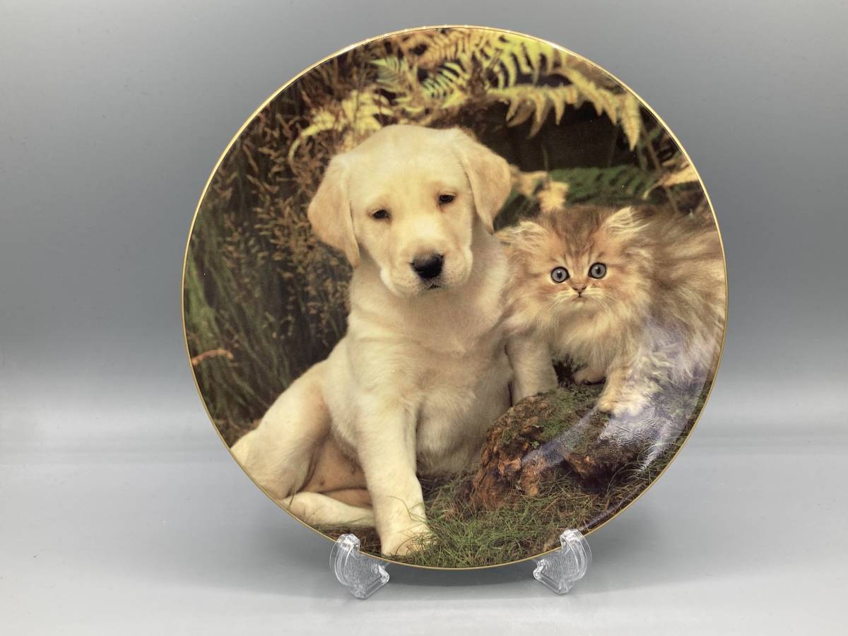 Royal Worcester ロイヤルウースター 絵皿 猫 犬 コレクション-