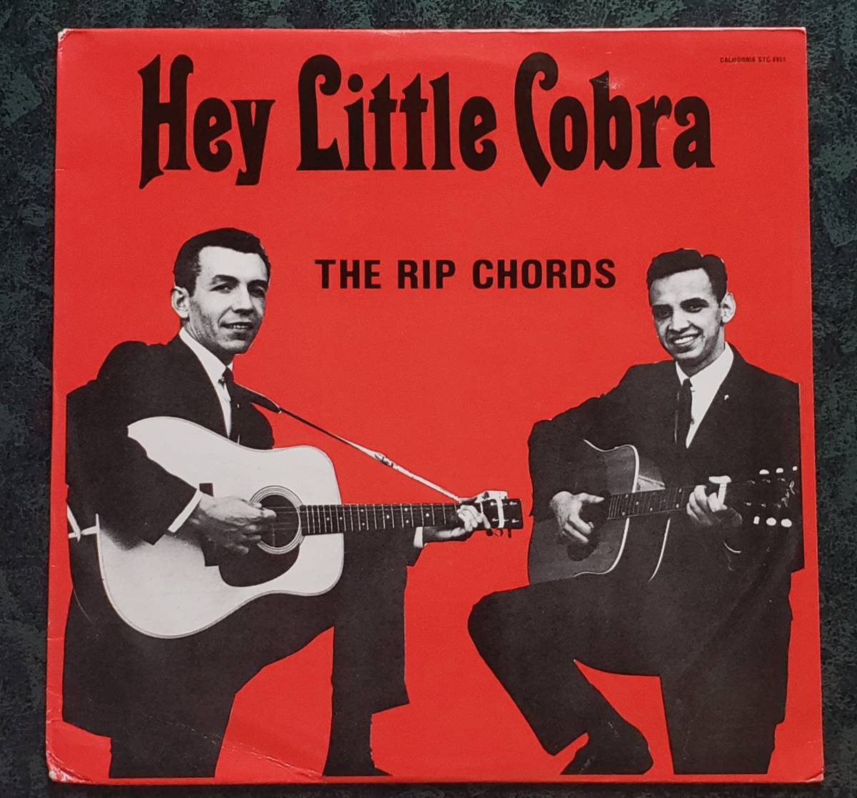 即決！輸入盤LP 『The Rip Chords / Hey Little Cobra』STC8951 California Italy_画像1