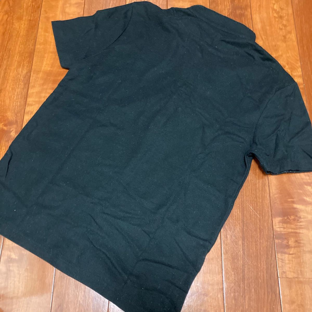 A.V.V. HOMME メンズ　ポロシャツ ブラック サイズ46 Sサイズ 半袖シャツ