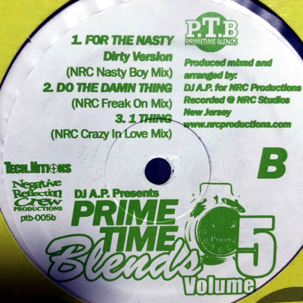 DJ A.P. PRESENTS PRIMETIME BLENDS VOLUME 5 AMERIE I THING_画像2