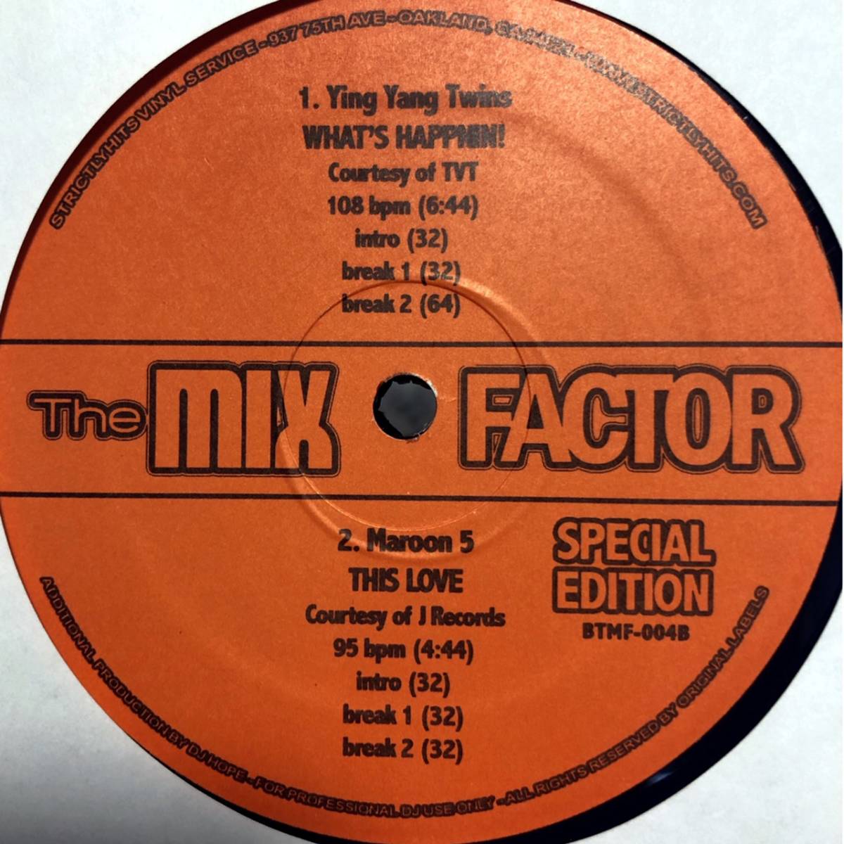 THE MIX FACTOR SPECIAL EDITION 004 NELLY MAROON 5 NELLY MIS-TEEQ OUTKAST_画像4