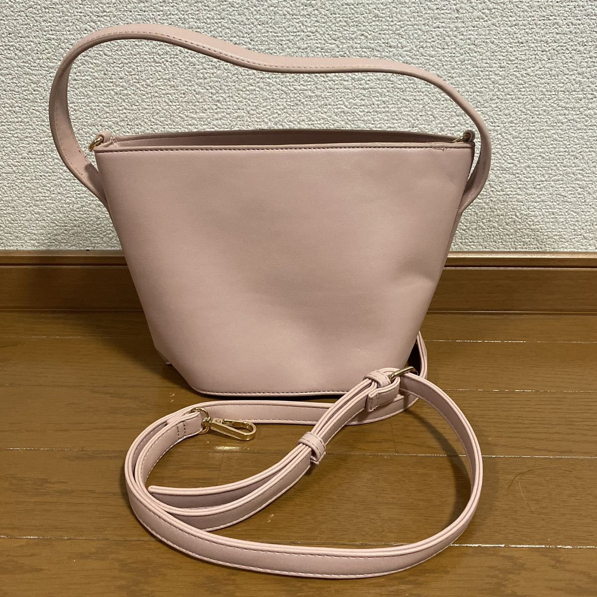 [ immediate payment ] WHO\'S WHO Chicof-zf-chiko shoulder bag handbag pink 