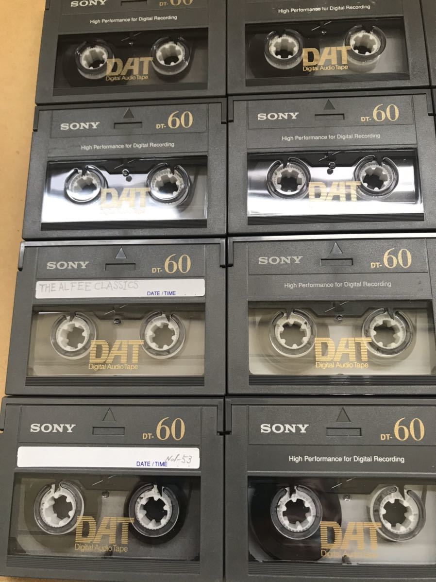送料無料 SONY ソニー DAT デジタルオーディオテープ DT-60 12個