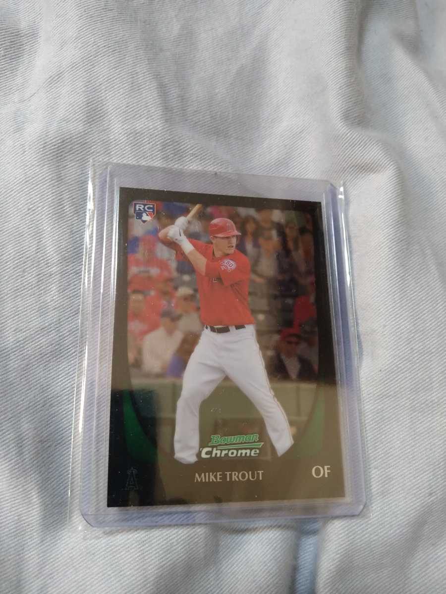 Bowman Chrome 2011 No175 マイク・トラウト Mike Trout RC