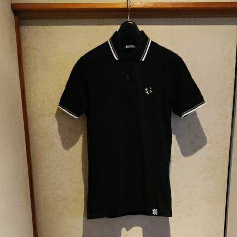 FRED PERRY×The specials ポロシャツ XS 黒×白 フレッドペリー