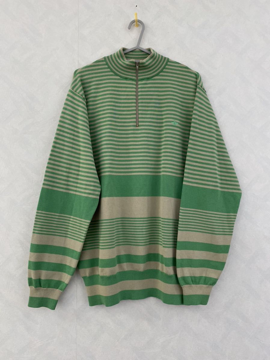定番 PEARLY GATES ハーフジップニットセーター サイズ5 メンズ パーリーゲイツ ゴルフ GOLF 好配色 セーター 定番 PEARLY GATES ハーフジップニットセーター サイズ5 メンズ パーリーゲイツ ゴルフ GOLF 好配色 セーター
