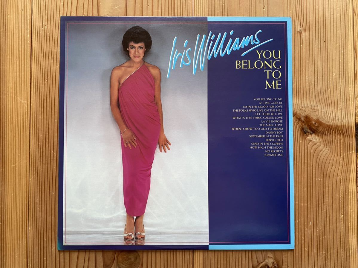 LP 稀少 UK盤 Iris Williams アイリス・ウィリアムズ / You Belong To Me / EMI EMC 3418_画像1