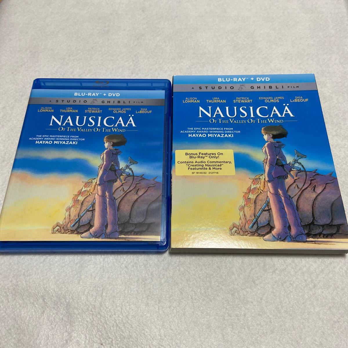 風の谷のナウシカ Blu-ray 北米版 ジブリ 英語 未使用品