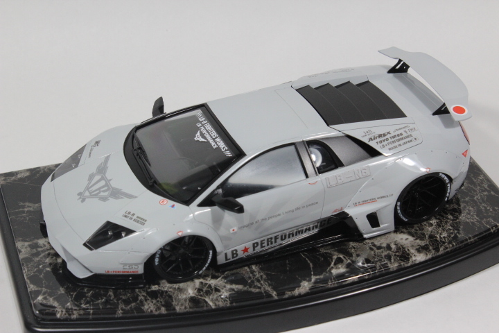 LB-WORKS 1/24 完成品。ランボルギーニ・ムルシエラゴ 24