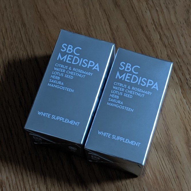 78%OFF!】 SBC MEDISPA ホワイトサプリメント 飲む日焼け止め 30粒入